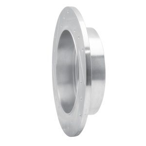 Jeep Liberty Brake Rotor (1) - Rear Right - R1 Concepts - Drilled & Slotted - Silver - `03-`07